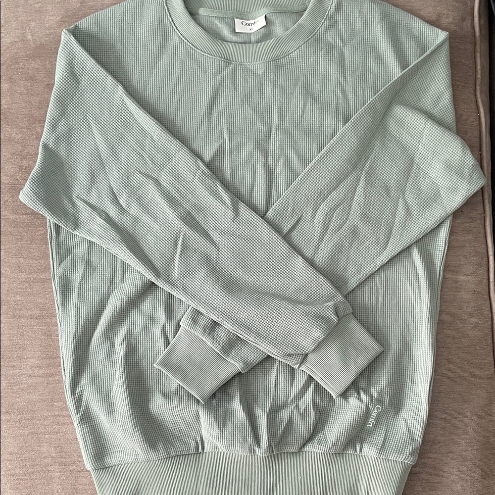 Comfrt oversized waffle long sleeve